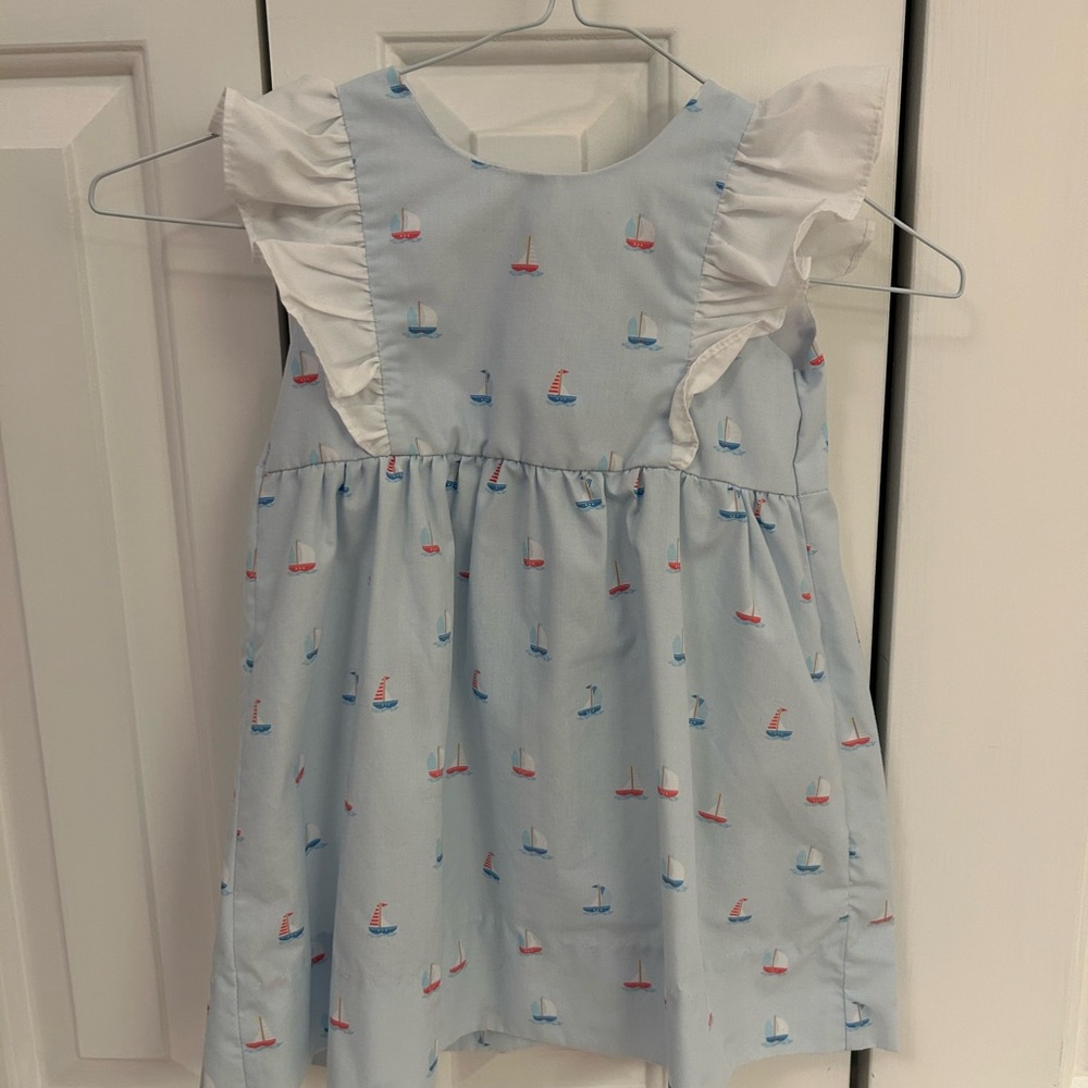 Eliza James sailboat dress 2T